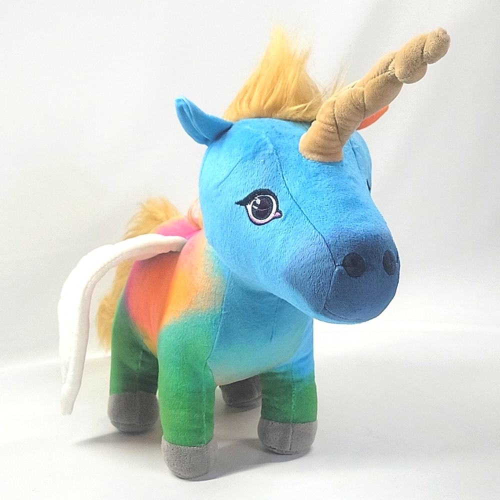 Legoland Unicorn Pegasus Windsor Bits And Bobs Mythical Plush 16" - Picture 2 of 6